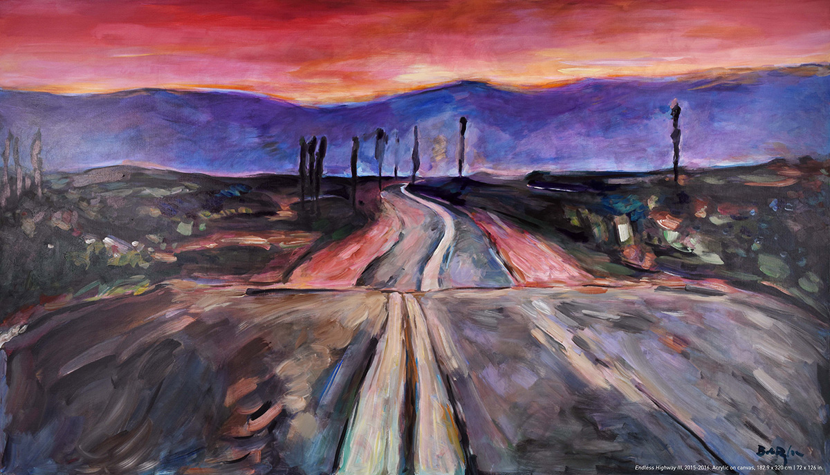 "Endless Highway III" painting
